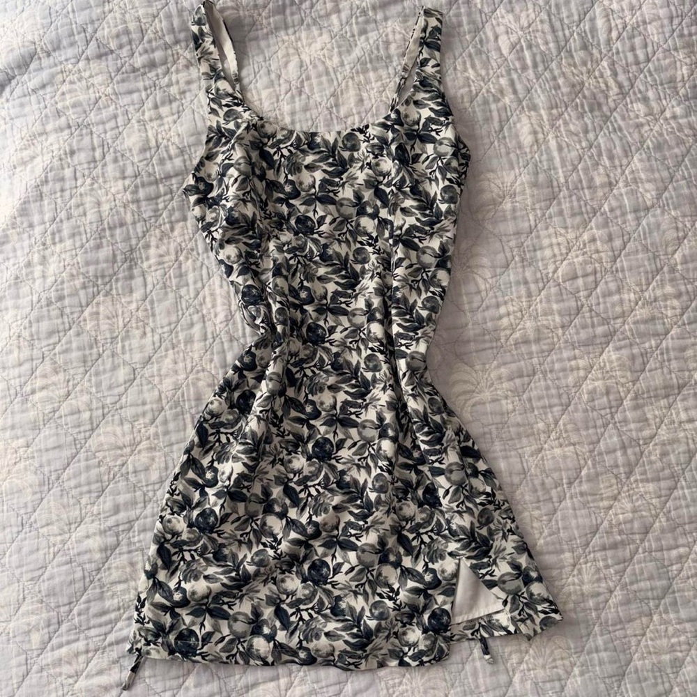 Floral Print Sleeveless Dress